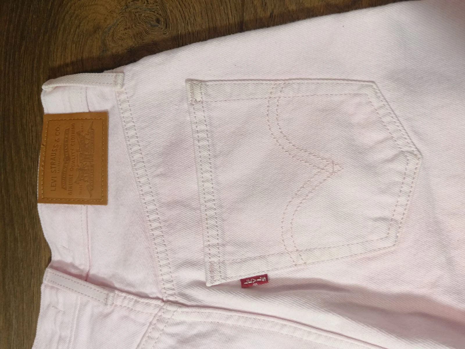 Levi's Premium Ribcage Straight Ankle jeans rosa W26 – photo 10